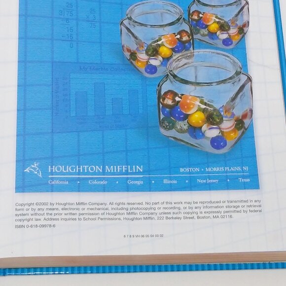 Houghton Mifflin Mathmatics: Student Edition Hard Cover National Level 4 2002 - Picture 8 of 14